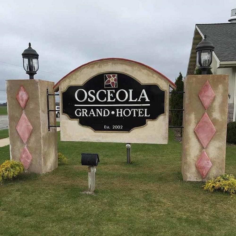 Osceola Grand Hotel Evart Bagian luar foto