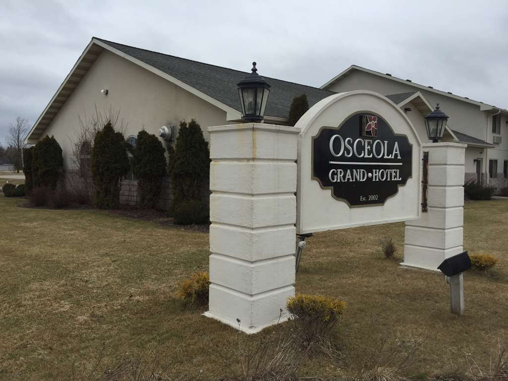 Osceola Grand Hotel Evart Bagian luar foto